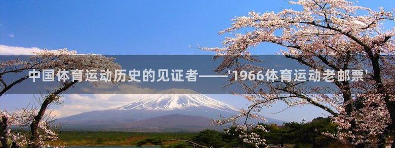 球友体育手机版下载：中国体育运动历史的见证者——\'1966体育运动老邮票\'